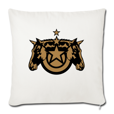 Pferde Kissenbezug - Pferd Pferd Pferd Horse logo ecurie