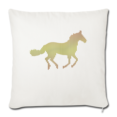 Pferde Kissenbezug - Pferd Pferd Vektor Pferd Zeichnen Linie