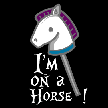 Motiv Ich bin ein Pferd