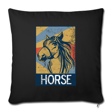 Pferde Kissenbezug - pferd