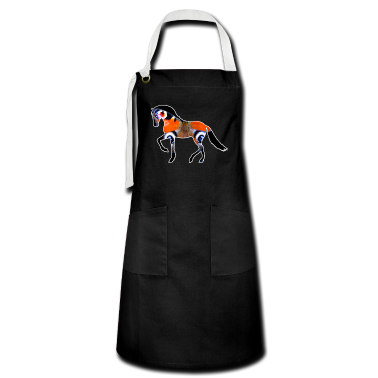 Pferde Schürze - Schmetterling Pferd Reiten Reiter Schönheit