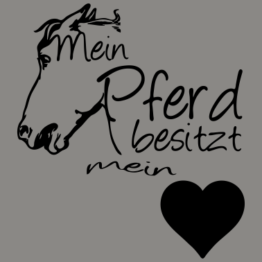 Motiv Mein Pferd - Mein Herz Geschenk