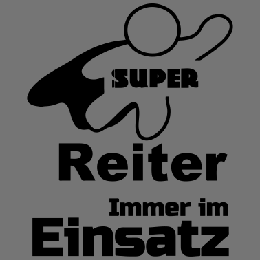 Motiv Super Reiter Reiten, Pferd, Sport, Geschenk