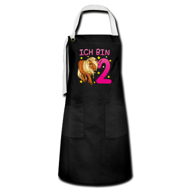 Pferde Schürze - Shetlandpony Shetland Pony 2. Geburtstag Ich bin 2