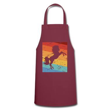 Pferde Schürze - Pferd Pferde Silhouette