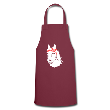 Pferde Schürze - Pferd Pferdekopf Pferde