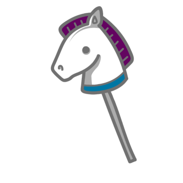 Motiv Ich bin ein Pferd