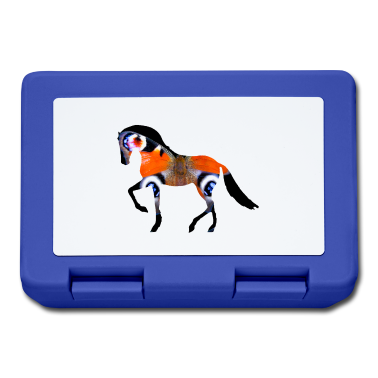 Pferde Brotdose - Schmetterling Pferd Reiten Reiter Schönheit