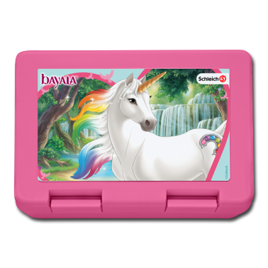 Pferde Brotdose - Schleich bayala Regenbogeneinhorn Stute Brotdose