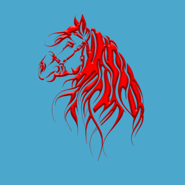 Motiv Pferd - Pferd - Renntier