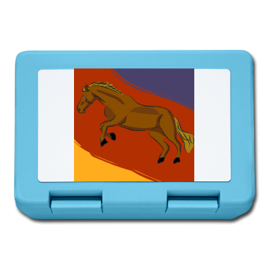 Pferde Brotdose - Pferde