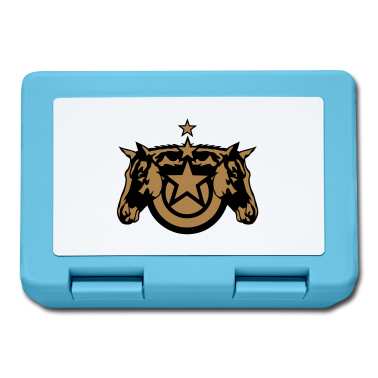 Pferde Brotdose - Pferd Pferd Pferd Horse logo ecurie