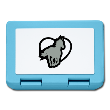 Pferde Brotdose - Ein pferd