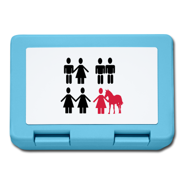 Pferde Brotdose - Pferde