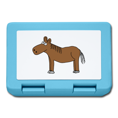 Pferde Brotdose - Pferde