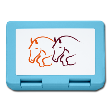 Pferde Brotdose - Pferde