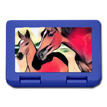 Pferde Brotdose - Pferde