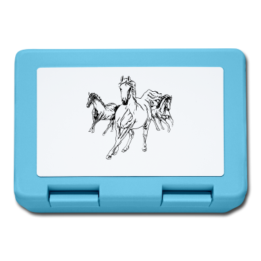 Pferde Brotdose - Pferde