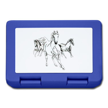 Pferde Brotdose - Pferde