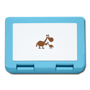 Pferde Brotdose - Pferde