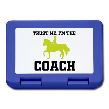 Pferde Brotdose - VERTRAUEN SIE MIR ... Pferd Pferde