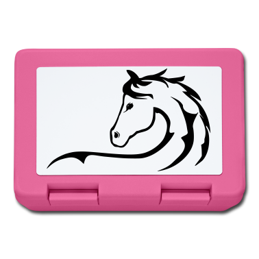 Pferde Brotdose - Pferd, Pferde, Pferdesilhouette