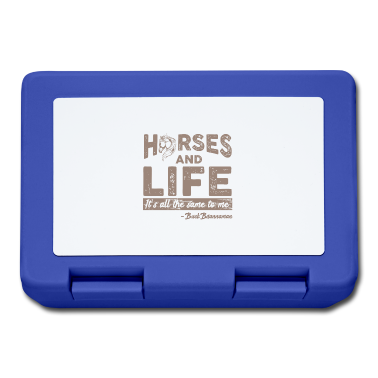 Pferde Brotdose - Pferde