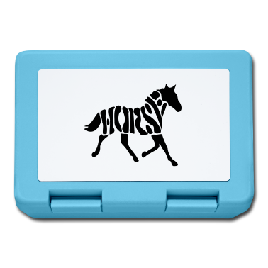 Pferde Brotdose - Pferd