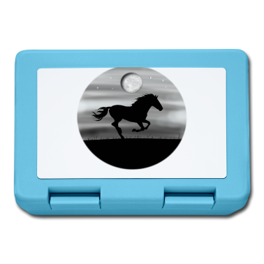 Pferde Brotdose - Pferd Pferde Mond