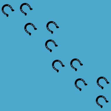 Motiv pferd fußspuren spuren pferde