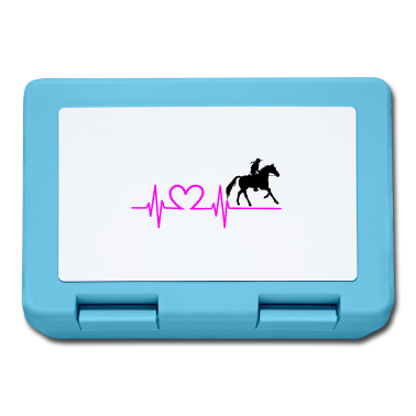 Pferde Brotdose - Pferde EKG Pferde Liebe