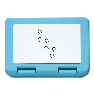 Pferde Brotdose - pferd fußspuren spuren pferde