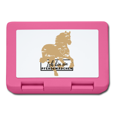 Pferde Brotdose - Ich bin ein PFERDEMÄDCHEN PFERD PFERDE PFERDEFAN