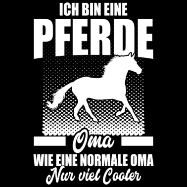 Motiv Reiten Reiterin Oma Pferde Geschenk