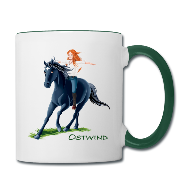 Pferde Tasse - Ostwind Mika und Ostwind beim Reiten