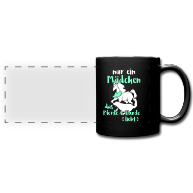 Pferde Tasse - nur ein Mädchen das Pferde & Hunde liebt