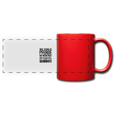 Pferde Tasse - So viele Pferde auf dieser Welt, reiten, Geschenk