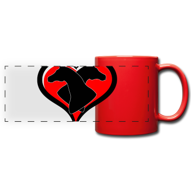 Pferde Tasse - Pferd Pferde Reiter Reiten LIebe Herz Tiere