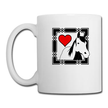Pferde Tasse - Die Liebe zum Pferd Geschenk Reiter Reiten