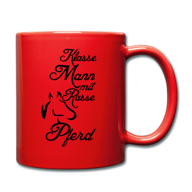 Pferde Tasse - Klasse Mann - Rassepferd Geschenk