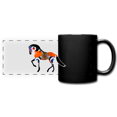 Pferde Tasse - Schmetterling Pferd Reiten Reiter Schönheit