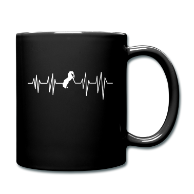 Pferde Tasse - Pferd Herzschlag