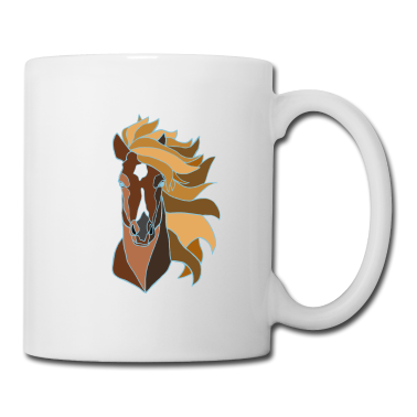 Pferde Tasse - Pferd