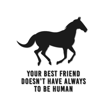Motiv Dein bester Freund: Ein Pferd