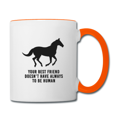 Pferde Tasse - Dein bester Freund: Ein Pferd