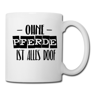Pferde Tasse - Pferde