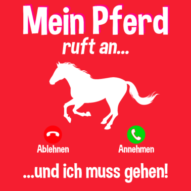 Motiv Lustiges Pferde Pferd Reiten Reiterin Geschenk