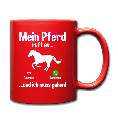 Pferde Tasse - Lustiges Pferde Pferd Reiten Reiterin Geschenk