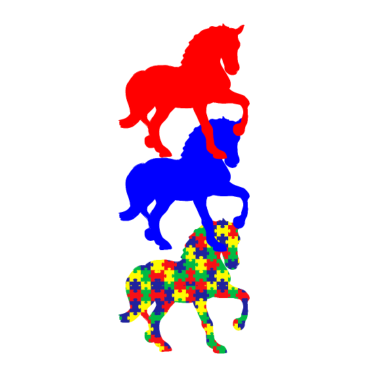 Motiv Autismus Pferd Pferde