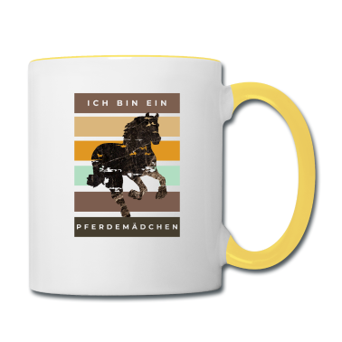 Pferde Tasse - Pferde Pferd Ich bin ein Pferdemädchen